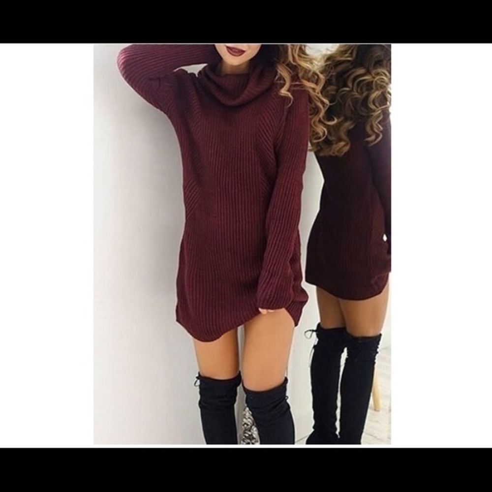 TURTLENECK DRESS 🆑‎ CLEARANCE 🆑